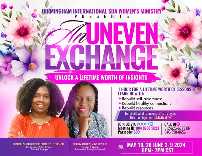 picture of two women advertising an uneven exchange.